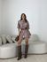 CONJUNTO RAVENA LISTRADO ROSA/MARROM