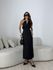 VESTIDO BRENDA LONGO PRETO