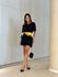 CONJUNTO LEAH CANELADO preto