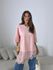 T-SHIRT REGINA RENDA ROSA