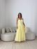 VESTIDO EDUARDA AMARRAÇÃO AMARELO