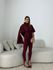 CONJUNTO IOLANDA FAIXA VINHO