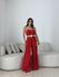 MACACÃO BÁRBARA BOLSOS VERMELHO