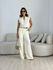 CONJUNTO CRISTIANE COLETE CALÇA MARFIM