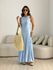 VESTIDO DAFNE TRICOT azul