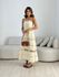 VESTIDO IRENE LAISE AREIA