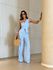 CONJUNTO CINTIA ALÇA TRANÇADA AZUL