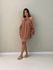 VESTIDO LUCIA CURTO CAPUCCINO 