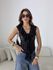 BLUSA ÚRSULA BABADOS PRETA