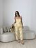 CONJUNTO SUSAN FLORAL AMARELO