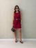 VESTIDO MAIARA CURTO VINHO
