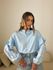 CAMISA BETTY BORDADA LISTRAS AZUL