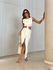 VESTIDO DANIELA FENDA MARFIM