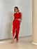 VESTIDO DANIELA FENDA VERMELHO