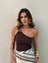 BLUSA HELOISA NULA MANGA CAFÉ