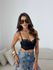 TOP CHARLOTTE RENDA PRETO