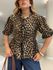 BATA ARIANE ANIMAL PRINT MARROM