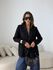 BLAZER CHLOE FORRADO PRETO