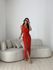 VESTIDO BELLA DECOTE VERMELHO