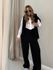 CONJUNTO PAOLA MOLETOM CANGURU PRETO
