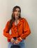 BLUSA ANA CLARA BABADO LARANJA