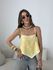 BLUSA MARISA ALCINHA AMARELA