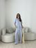 CONJUNTO SABRINA BLUSA RENDA AZUL