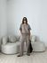 CONJUNTO SABRINA BLUSA RENDA CAQUI