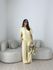 CONJUNTO SABRINA BLUSA RENDA AMARELO
