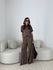 CONJUNTO VANESSA RENDA MARROM