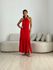 VESTIDO JASMIN FRENTE ÚNICA VERMELHO