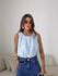 BLUSA LAUANY CROPPED AZUL
