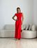 VESTIDO LIZ LONGO VERMELHO