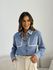 CAMISA DALILA BOLSO BORDADO BLUE JEANS