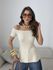 BLUSA SUELI TRICOT AREIA