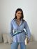 CAMISA ANDRÉIA TRICOLINE AZUL