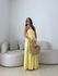 VESTIDO NINA FRENTE ÚNICA AMARELO