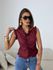 BLUSA EDUARDA BABADOS VINHO