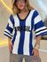 TRICOT BRASIL OVER AZUL
