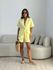 CONJUNTO CARMEN BLAZER SHORT YELLOW BUTTER
