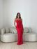 CONJUNTO SELENA SAIA LONGA VERMELHO