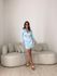 VESTIDO LAISA ACETINADO AZUL