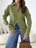 CAMISA ANA JULIA ZÍPER VERDE