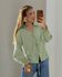 CAMISA MARIA CECÍLIA RISCA DE GIZ VERDE