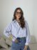 CAMISA HELENA LISTRADA AZUL