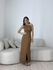 VESTIDO CAROL FENDA MARROM
