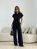 CONJUNTO ELIANE CAMISA AMARRAÇÃO PRETO