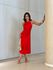 VESTIDO ANA ELISA LONGUETE VERMELHO