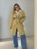 TRENCH COAT PATTY FAIXA MOSTARDA