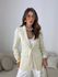 BLAZER DUDA ALONGADO AREIA